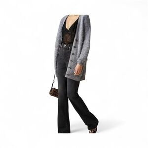 J. Crew Black Flare Jeans